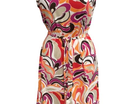 Multi-colored Dress Casual Midi Banana Republic, Size S Discount