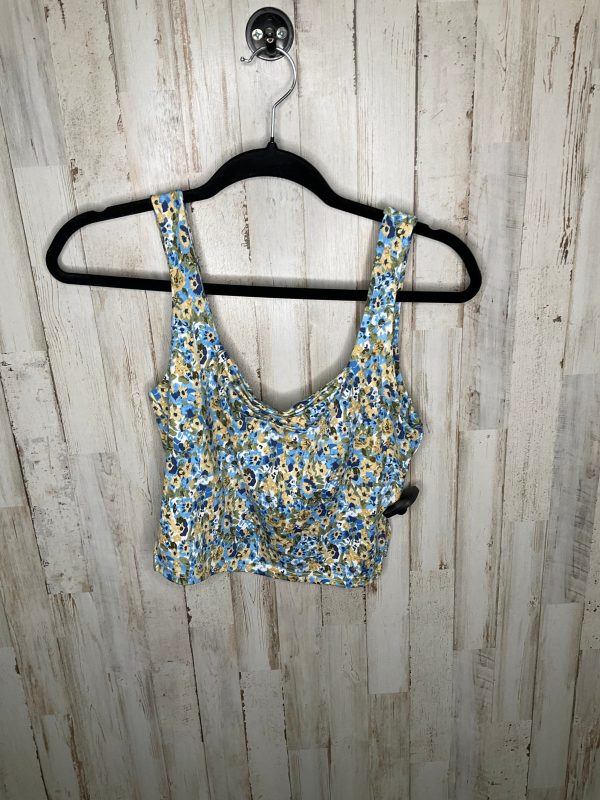 Floral Print Tank Top Clothes Mentor, Size S Hot on Sale