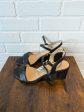 Black Sandals Heels Block Naturalizer, Size 10 Online Sale