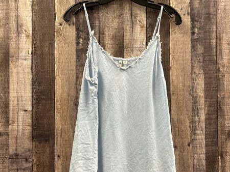 Blue Denim Top Sleeveless Versona, Size M Fashion