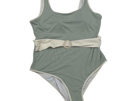 GREEN SHEIN SWIMSUIT, Size 4X Online now