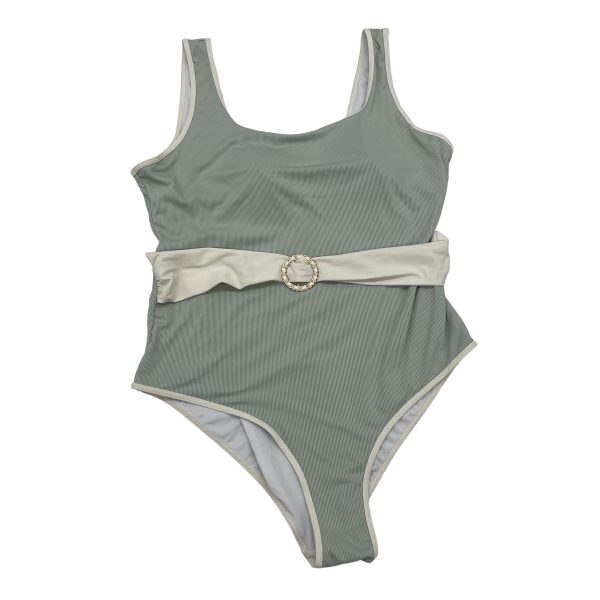 GREEN SHEIN SWIMSUIT, Size 4X Online now