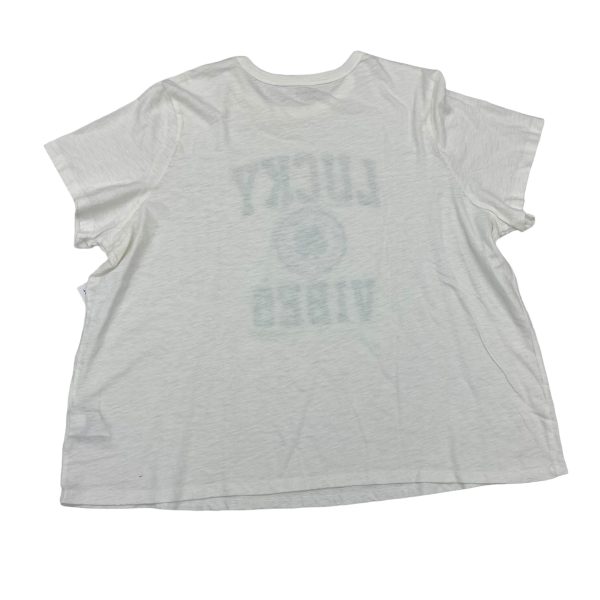 WHITE OLD NAVY TOP SS, Size XXL Sale