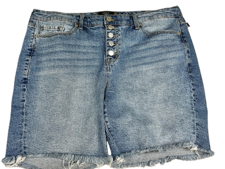 Blue Denim Shorts By Torrid, Size: 16 Fashion