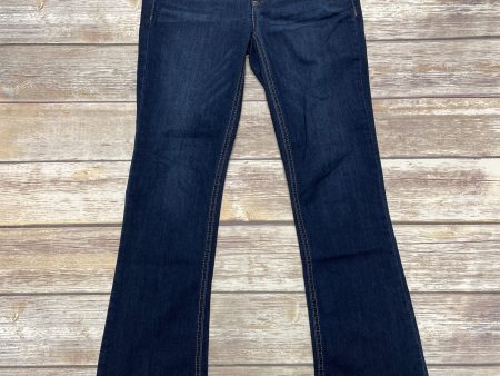 Blue Denim Jeans Flared Democracy, Size 0 petite For Sale