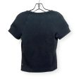 Black Athletic Top Short Sleeve Lululemon, Size 4 Online