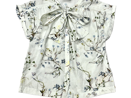 Floral Print Top Short Sleeve Designer By Scotch & Soda, Size: S Online Hot Sale