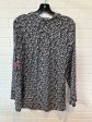 Black & White Top Long Sleeve Zara Basic, Size S on Sale