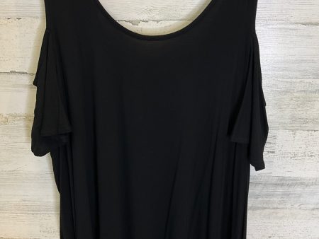 Black Top Short Sleeve Lane Bryant, Size 2x For Sale