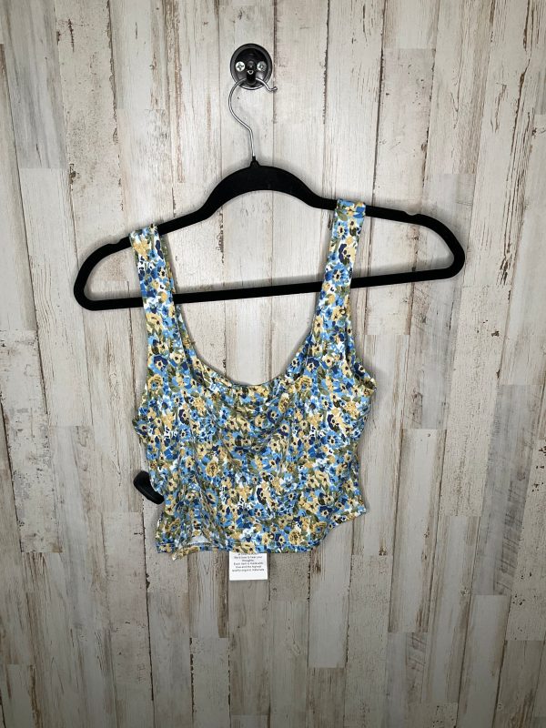 Floral Print Tank Top Clothes Mentor, Size S Hot on Sale