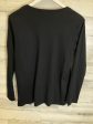 Black Top Long Sleeve Clothes Mentor, Size M Online Sale