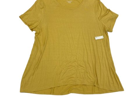 YELLOW AMAZON ESSENTIALS TOP SS, Size XXL Supply