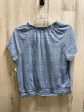 Blue Top Short Sleeve Cloth & Stone, Size S Cheap