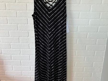 Black & White Dress Casual Midi Apt 9, Size M Online Hot Sale