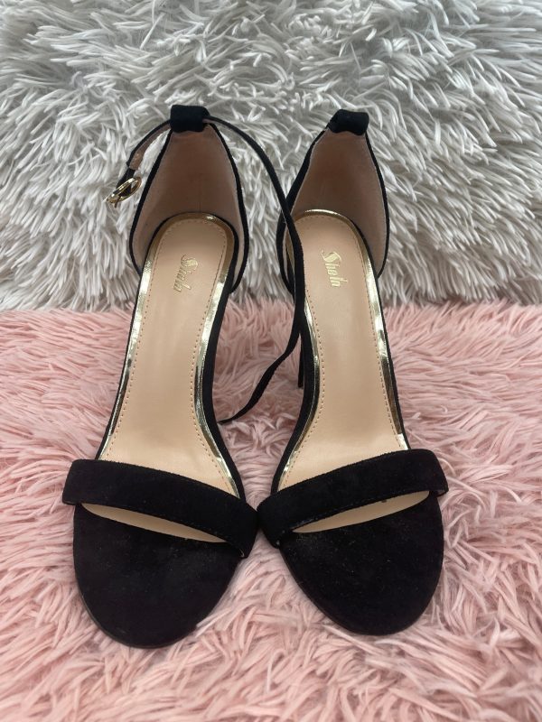 Black Shoes Heels Stiletto Shein, Size 6.5 For Discount