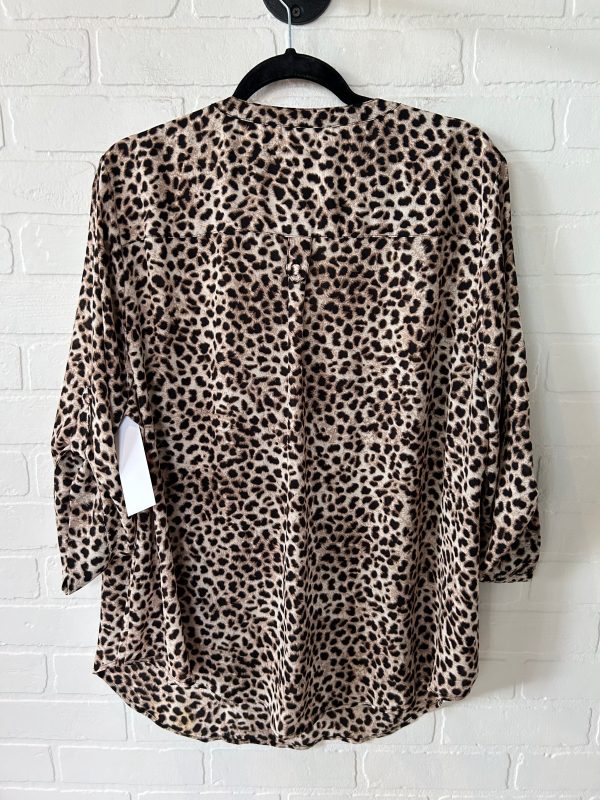 Animal Print Top 3 4 Sleeve Torrid, Size 2x Online