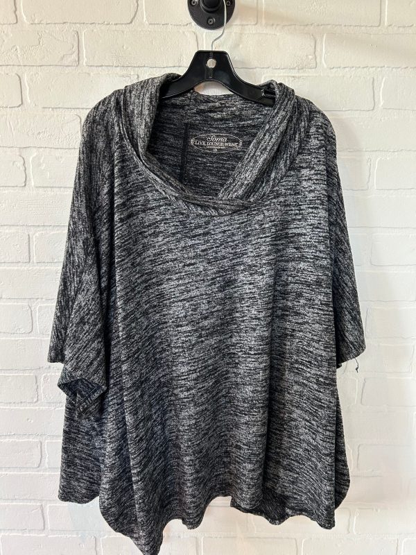 Black Poncho Soma, Size L Supply