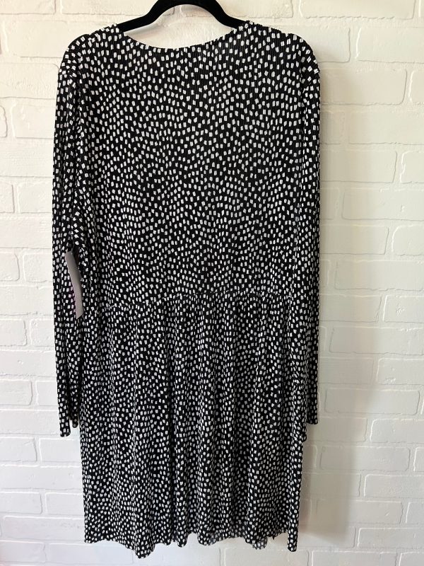 Black & White Dress Casual Short Asos, Size 1x Discount