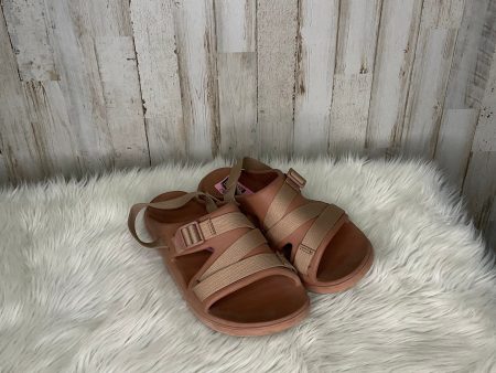 Beige Sandals Flats Chacos, Size 8 on Sale