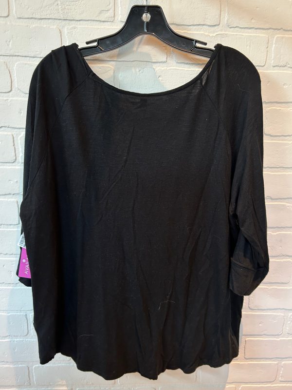 Black Tan Top Long Sleeve Sweet Grey, Size Xl Cheap