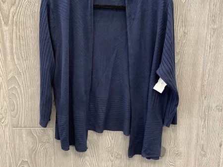 Blue Cardigan Apt 9, Size L Hot on Sale