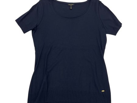 NAVY ESCADA TOP SS DESIGNER, Size M Cheap