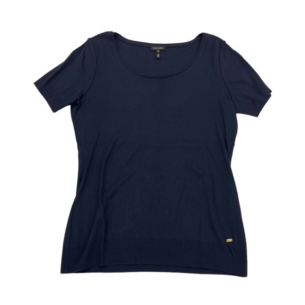 NAVY ESCADA TOP SS DESIGNER, Size M Cheap