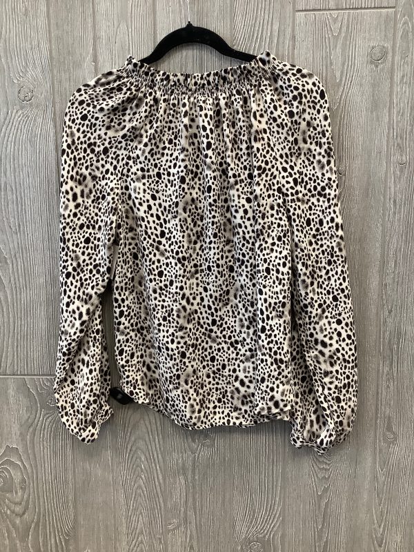 Animal Print Top Long Sleeve A New Day, Size Xs For Sale