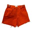 Orange Shorts 7 For All Mankind, Size 2 Sale