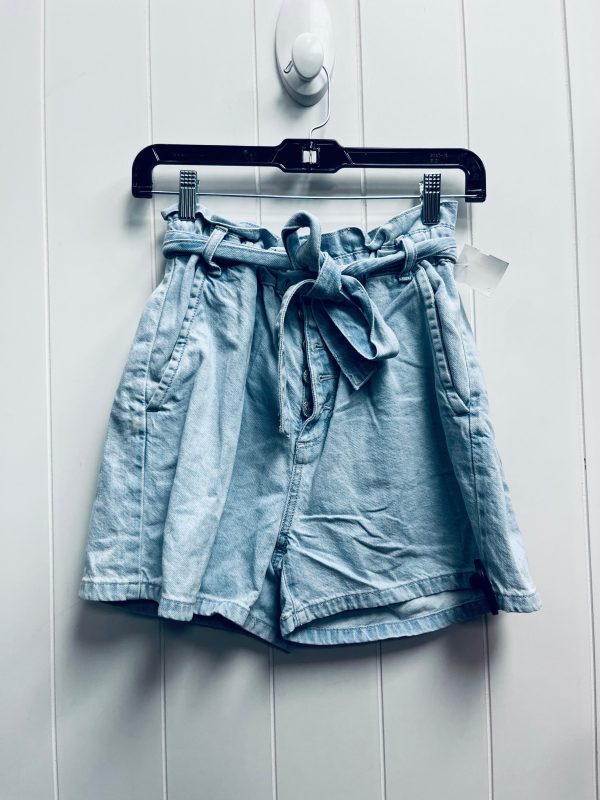 Blue Denim Shorts Loft, Size Xs For Cheap