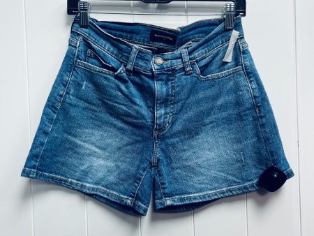 Black Denim Shorts Banana Republic, Size 2 For Sale