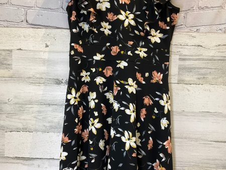 Black Dress Casual Midi I Jeans By Buffalo, Size L Sale