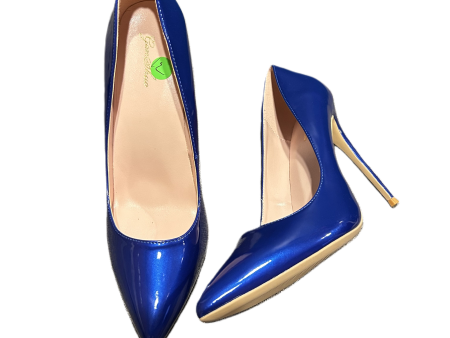 Blue Shoes Heels Stiletto By Genshuo, Size: 12 Online