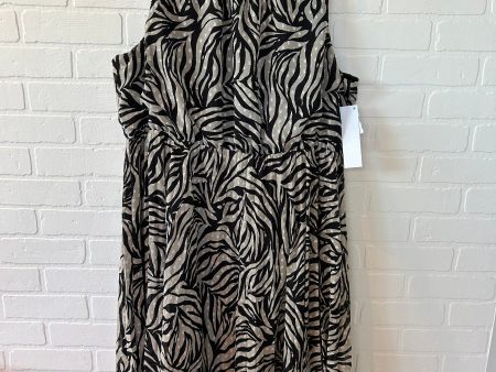 Black & Cream Dress Work Banana Republic, Size 1x Supply