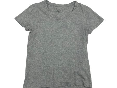 GREY TIME AND TRU TOP SS BASIC, Size S Online