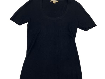 BLACK MICHAEL KORS TOP SS DESIGNER, Size M Online now