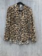 Animal Print Blouse Long Sleeve Joseph Ribkoff, Size M Online Hot Sale