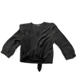 Black Blouse 3 4 Sleeve By Madewell, Size: M Online now