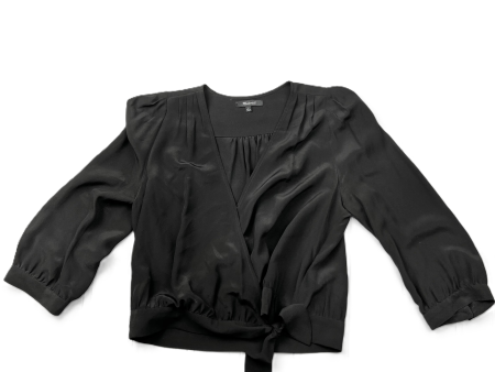 Black Blouse 3 4 Sleeve By Madewell, Size: M Online now