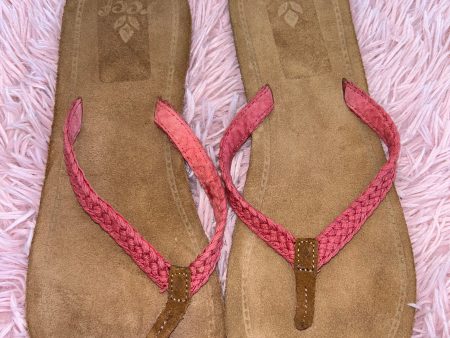 Pink Sandals Flip Flops Reef, Size 11 Sale