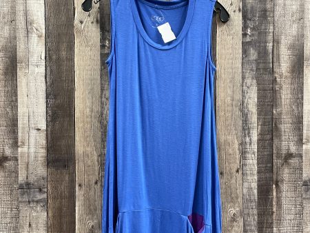 Purple Tunic Sleeveless Logo, Size S Cheap