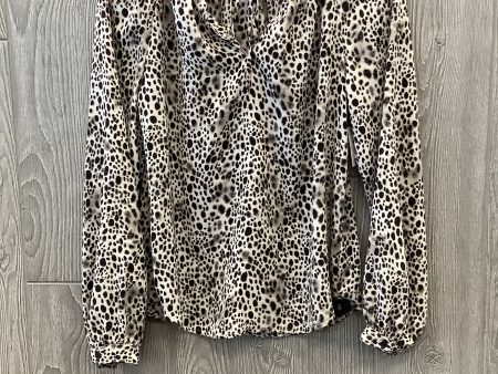 Animal Print Top Long Sleeve A New Day, Size Xs For Sale