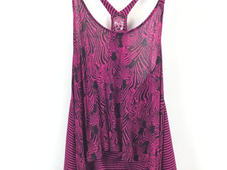 Black & Pink Top Sleeveless Decree, Size M For Discount