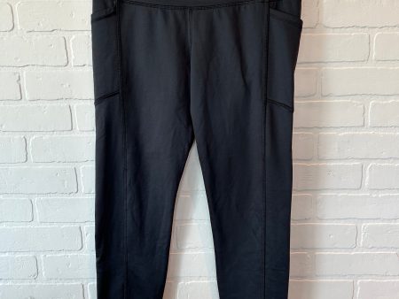 Black Athletic Leggings Spyder, Size 12 Online Sale