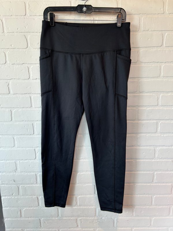 Black Athletic Leggings Spyder, Size 12 Online Sale