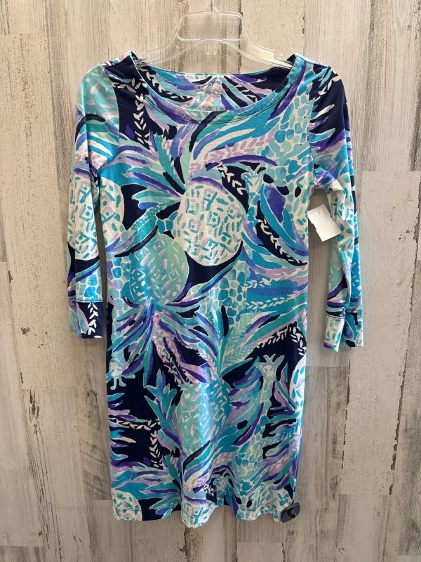 Blue Dress Casual Maxi Lilly Pulitzer, Size Xs Cheap