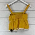 Yellow Top Sleeveless Basic Forever 21, Size S For Cheap