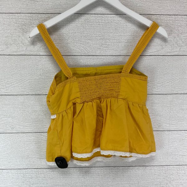 Yellow Top Sleeveless Basic Forever 21, Size S For Cheap