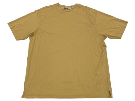 YELLOW    CLOTHES MENTOR TOP SS BASIC, Size XL on Sale