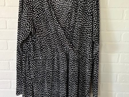 Black & White Dress Casual Short Asos, Size 1x Discount